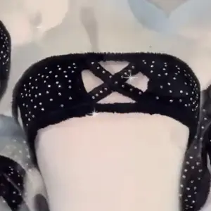 Black Furry Bikini Set - Black Furry Design, Adjustable Straps, Versatile Fit, Hand Made, Machine Washable, High Waisted