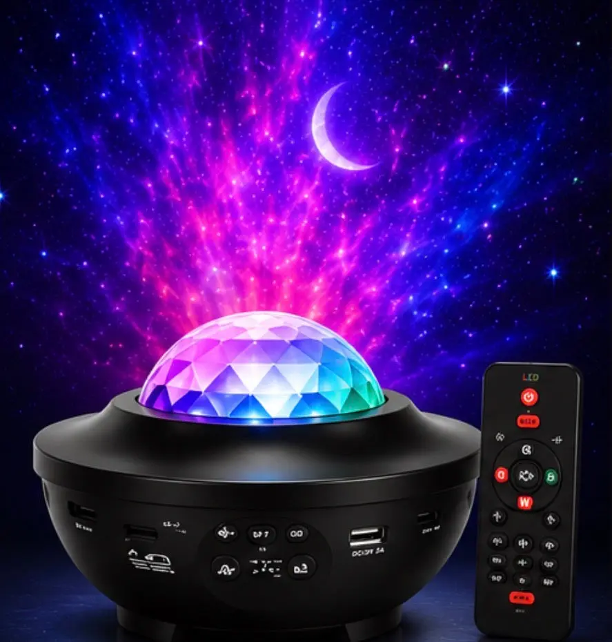 Galaxy Projector Night Light | Transform Your Room Into a Starry Sky
