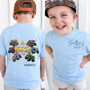 YOUTH Monster Truck T-Shirt, Monster Trucks Are My Jam Sweatshirt, Boy Cars Hoodie, Kids Monster Truck Crewneck, Toddler Boy Clothing Stuff, Gift For Son