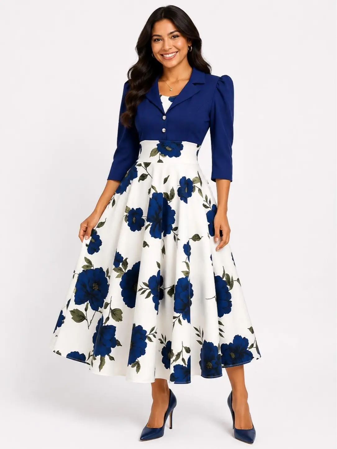 VESTIDO FLOREADO