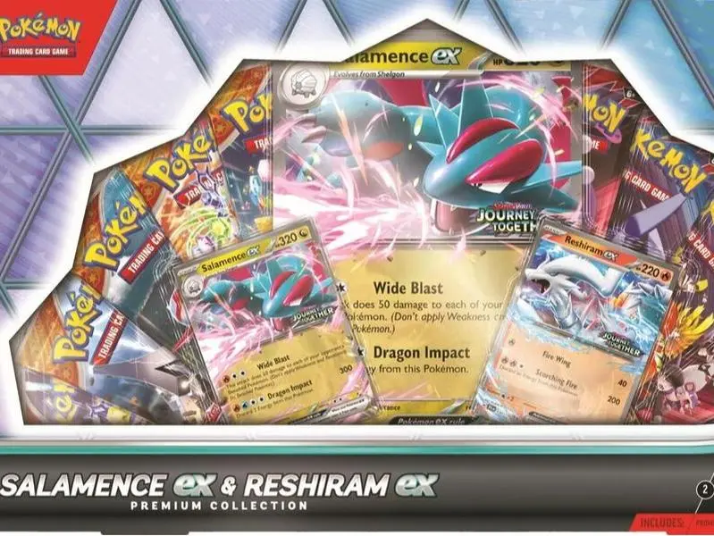 Salamence & Reshiram Premium Collection - LIVE ONLY RIP