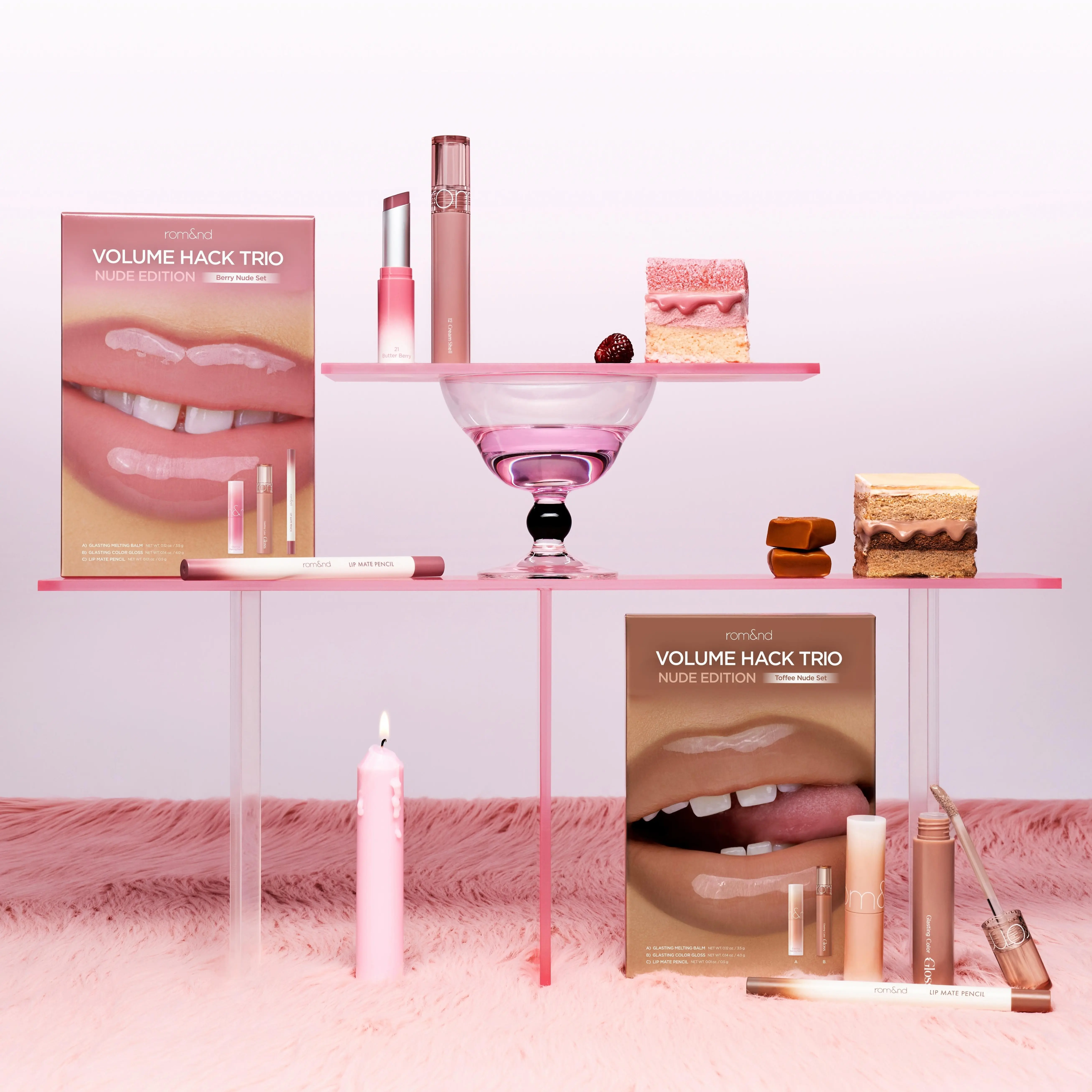 [FULL SET] VOLUME HACK TRIO NUDE (2 sets)