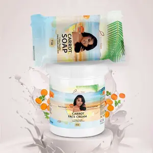 Carrots Face sets Fanm Andeyò  4oz face 7oz Jam Soap