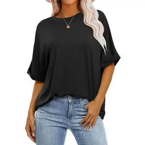 ANRABESS Women's Oversized T Shirts Short Sleeve Crewneck Summer Tops Casual Loose Basic Tee Shirts 2026 Trendy Clothes T-shirts ANRABESS Women's Oversized T Shirts Short Sleeve Crewneck Summer Tops Casual Loose Basic Tee Shirts 2026 Trendy Clothes T-shirts