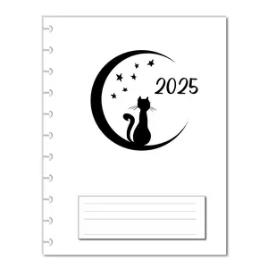 2025 Monthly Calendar Refills for 11 Disc Happy Planners, Monthly Loose-Leaf Inserts, 12 Month 8.5 x 11 Letter Size Monthly Calendar Refills