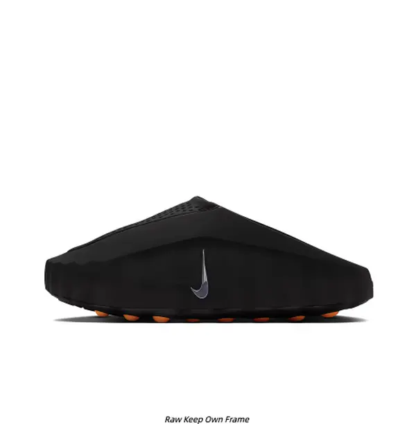 All Black Molded Perforated Slide Sandals Black Orange Dual-Tone Dot Anti-Slip Sole Quick Dry Water-Friendly Shower Slides Unisex