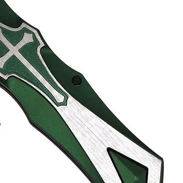 KS5440GN-GREEN/SILVER CROSS