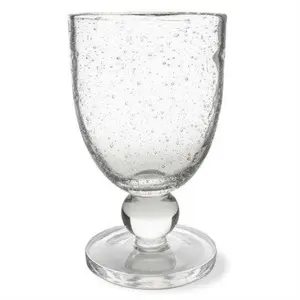 Bubble Glass Goblet