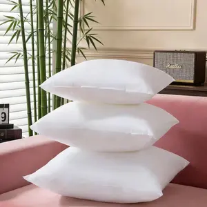 Pillow Inserts, Microfiber Filled, No Pillowcase, Various Sizes, Modern Decor, Living Room, Bedroom, Outdoor, Festive Decoration