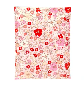 Ditsy Pink Flower Poly Mailers Size 6x9 Shipping Bags