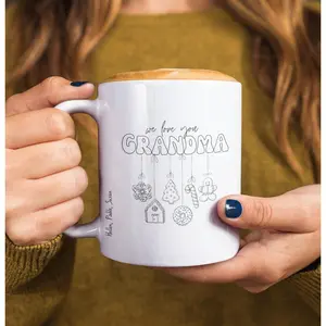 Personalized Christmas mug gift, grandma Christmas mug, mimi's xmas mug, custom Christmas mug, Christmas Movie Mug, gift for nana with name