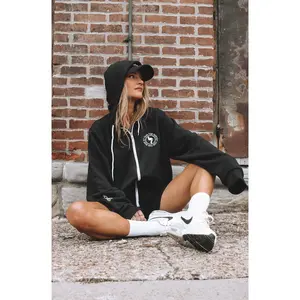 Black & White Collection Get Your Pink Back™ Zip Up Hoodie Fit Unisex