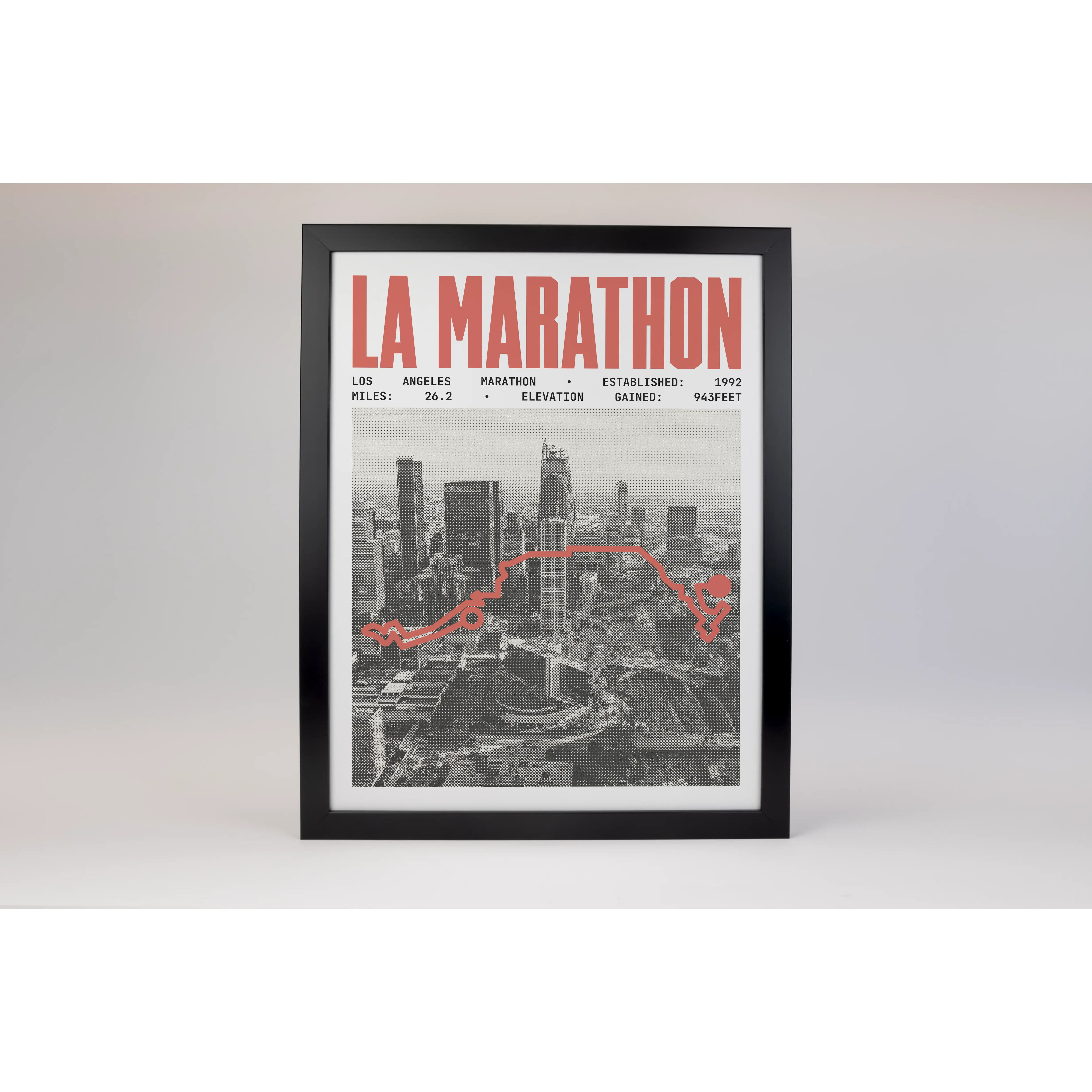 Los Angeles Marathon Poster