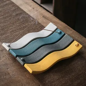 Handmade Ceramic Aromatherapy Holder, Unique Home Decor, Creative Gift for Essential Oil Lovers, Solid Form, No Ca Prop 65 Warning