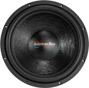 American Bass XO 15" 1000 Max Watts Car Subwoofer, Dual 4 Ohm Voice Coils