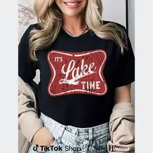 Lake Life Summer Shirt – Casual Boating and Camper Tee for Outdoor Fun