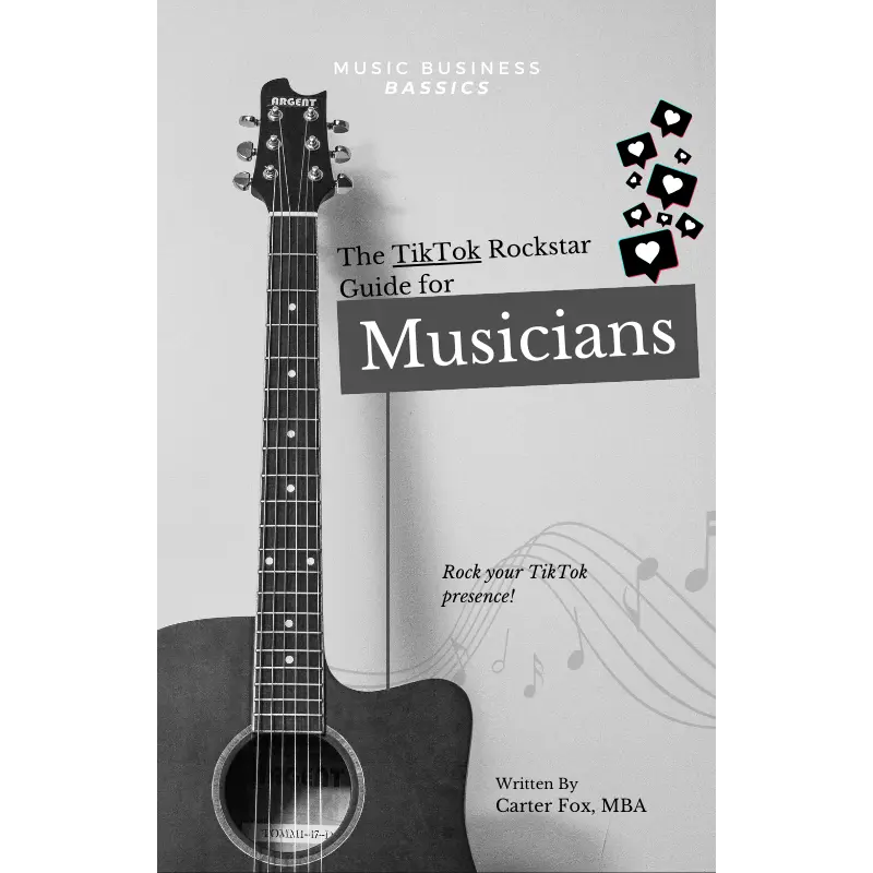 The TikTok Rockstar Guide for Musicians (Signed Paperback Edition)
