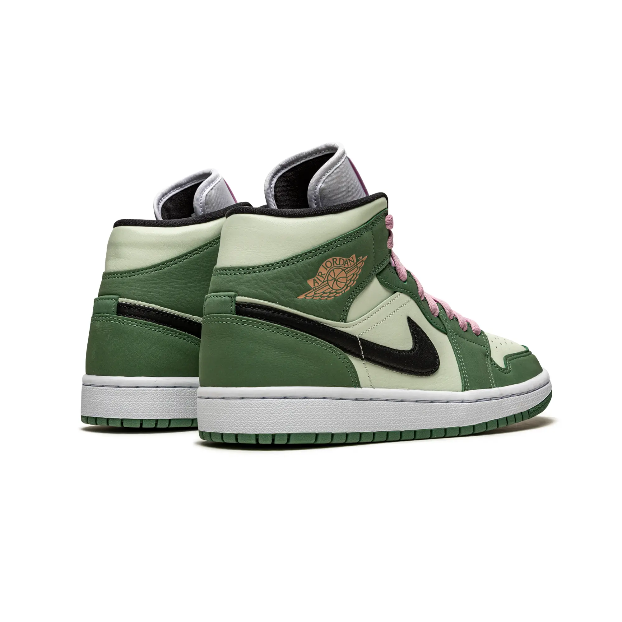 Size 12 - Nike Air Jordan 1 Mid CZ0774-300 Dutch Men Green‎ Basketball Shoes Nike Air Jordan 1 Mid Dutch Green Men 8 Women | Mercari main image 2