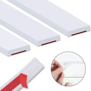 Peel and Stick Tile Edge Molding, Flexible Finish Trim for Wall Border, Mirror Frame, Kitchen Backsplash Edging