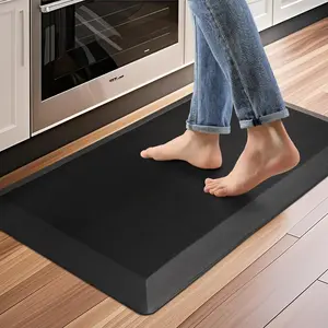 Anti Fatigue Kitchen Mats for Floor, 9/10 Extra Thick Cushioned Standing Desk Mat, Comfort Memory Foam Ergonomic Kitchen Rugs and Mats Non-Slip Waterproof for Office, Kitchen, Sink, 20" x 32"