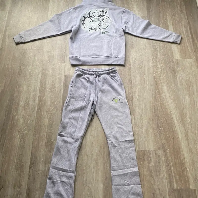 Money Team Stacked Fitted Sweatsuit