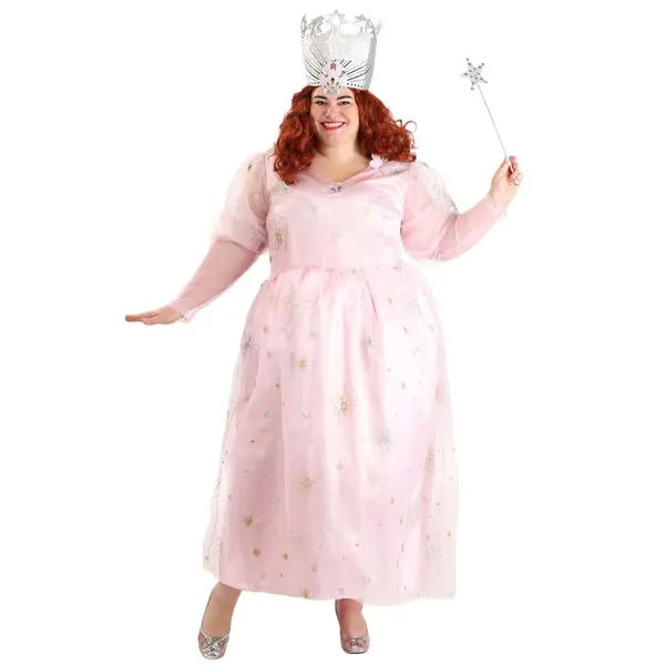 Women's Plus Size Wizard of Oz Glinda Costume