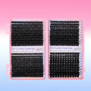 Ultra Thick Dense False Eyelashes, 680 Pairs Mixed Length 8-16mm, D/DD Curl, Reusable, Natural Look, Soft Texture