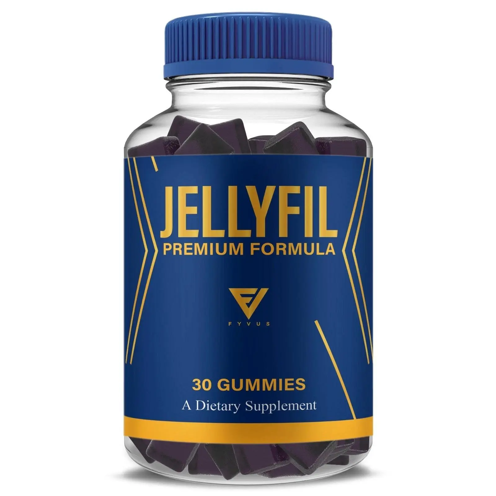 Jellyfil Vitamin ACV Gummies - Natural Ingredients Metabolism Support, Gummies Blended Vitamins and Minerals Supplements (60 Count), Adults