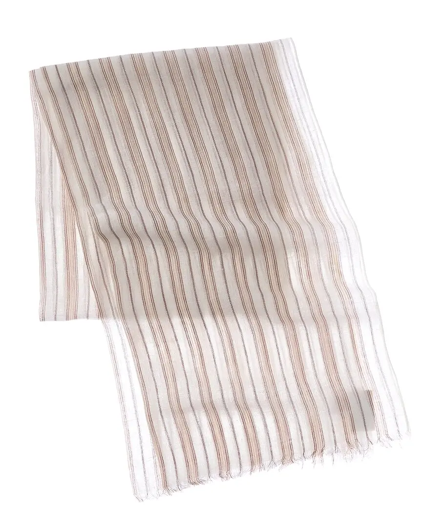 Brunello Cucinelli Linen-Blend Scarf