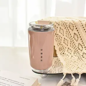 Unisex Food Grade Stainless Steel Travel Mug, Coffee Cup Thermos, Outdoor Sports Cup, Insulated Hot & Cold, Multi-Functional, Compact