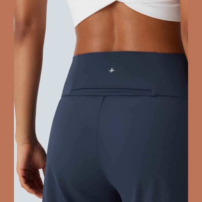 Halara SoftlyZero Airy High Waisted Pockets Cool Touch Yoga Bermuda Shorts Halara SoftlyZero Airy High Waisted Pockets Cool Touch Yoga Bermuda Shorts