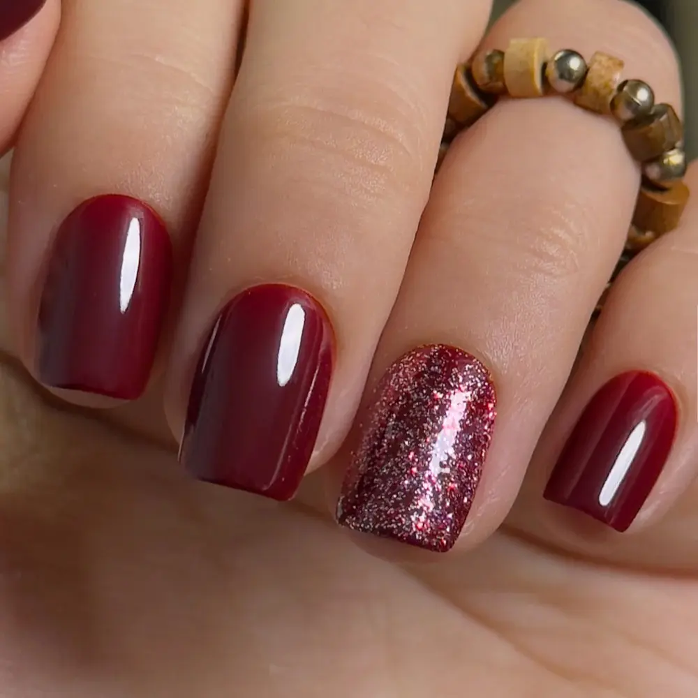 Burgundy Bling