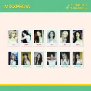 NMIXX - Polaroid Sticker Pack [MIXXPEDIA: PICK MACAU & HONGKONG Official MD]