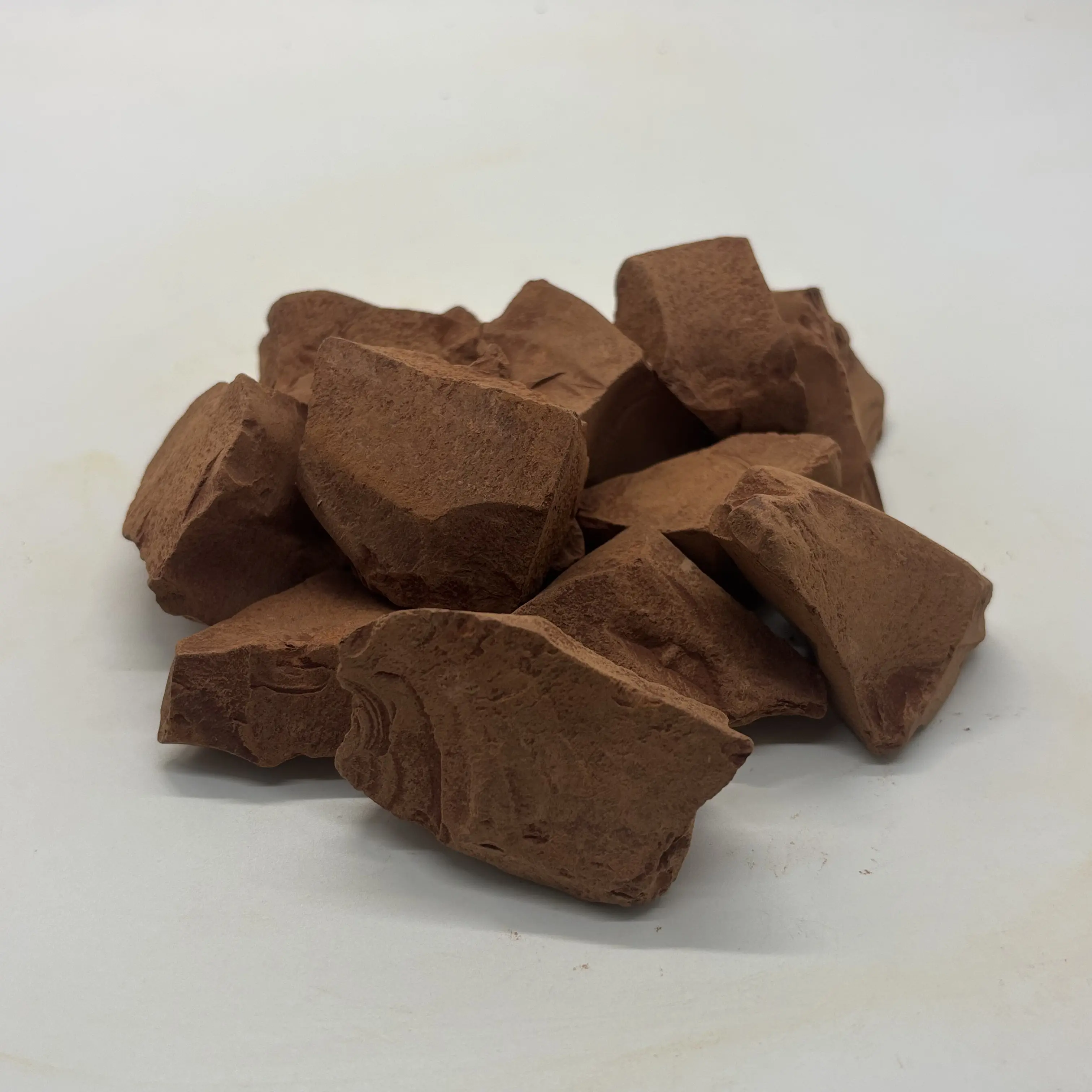 Lakaba Ural Red Kaolin Clay Chunks, 200g/7oz All Natural Cosmetic-Grade Raw Blocks, Fragrance & Artificial Additive-Free, Garden Soil Supplement for Self-Care Projects