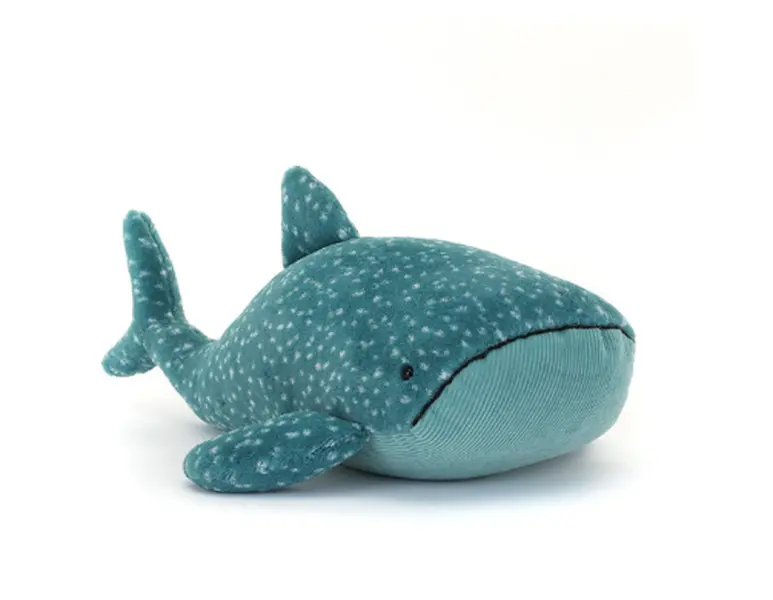 Jellycat Gobfrey Whale Shark Plush Stuffed Animal – Ultra Soft Ocean Sea Animal Plush Toy, Cute Collectible Gift for Kids & Adults