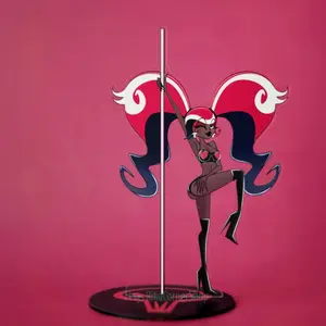 Velvette Hazbin Hotel Acrylic Standee | Pole dance