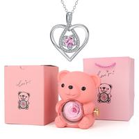 Necklace-Pink Bear