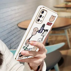 1 Piece g20 Case Different puppies with Lanyard Pattern Comfortable feel Cover Designed Suitable For Moto G20Phone Cases Featuring Impact Resistant For Entertainment