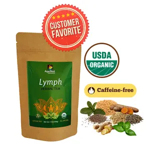 Organic Ayurvedic Blend Caffeine-Free Lymph Herbal Tea