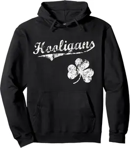 Irish Hooligans St Patrick's Day Funny Humor Pullover Hoodie