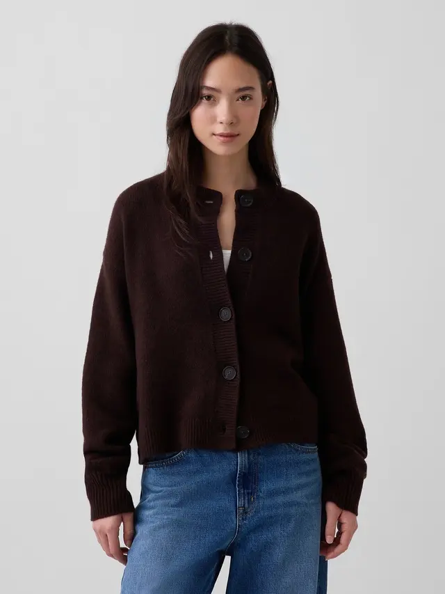 Gap Women's CashSoft Oversized Chunky Cardigan