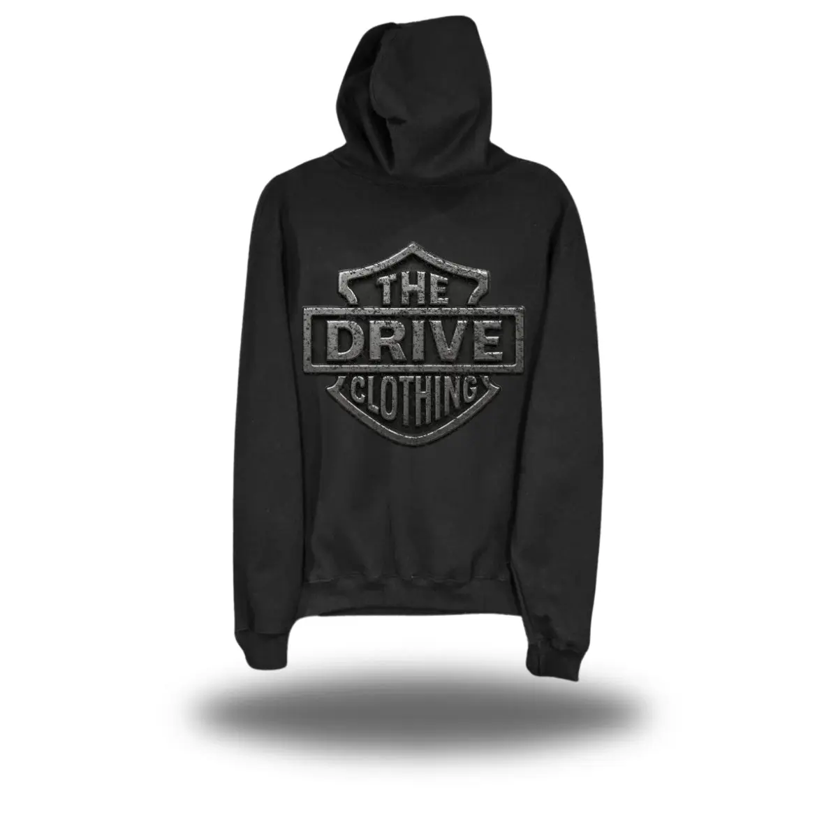 TDC HERITAGE BADGE BLACK HOODIE TDC HERITAGE BADGE BLACK HOODIE