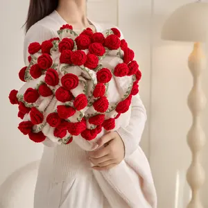 Handmade Rose Blanket - Coral Fleece Skin-Friendly Fabric, Foldable to Rose Bouquet, Shawl & Rose Decoration BlackFriday  Christmas gift