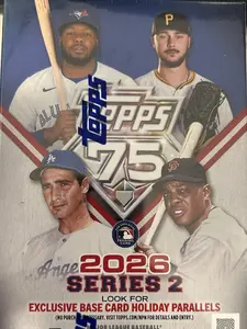 BREAK #011- 7 Blaster Box Break-2026 Topps Baseball Series 2 -Pick Your Team