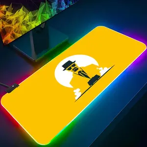 Breaking Bad Heisenberg Mouse Pad RGB gaming keyboard with LED backlight, rubber gaming mouse pad, keyboard mat