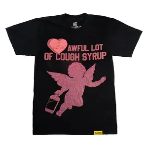 That's A Awful Lot Of Cough Syrup Valentine Women Top For Summer Unisex Y2K Style Graphic T-shirts for boys and girls Graphic Tees Streetwear summer outfits men, men gifts designer shirts oversized tshirt men graphic tees for kids