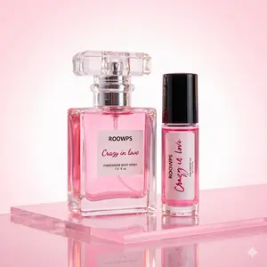 Magical Marshmallow Unicorn  ROOWPS Date Night Fragrance Duo: Full Size Spray & Roll-On Oil Bundle — Perfect Gift for Her (Sweet Gourmand Scent)