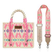 Wide strap-Leopard Pink