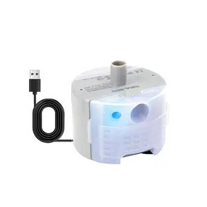 Cat Water Fountain Pump, Pet Water Fountain Replacement Pump SMA-800 Submersible Motor for Stainless Steel Indoor