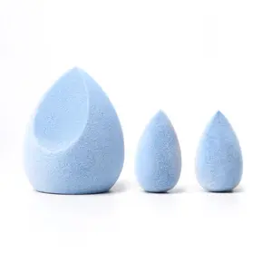 Microfiber Sponge, Latex-Free, Dual Layer Technology, Flawless Makeup Blender for Foundations, Powders and Creams (Velvet Love Bundle)